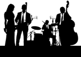 silhouette-jazz-group